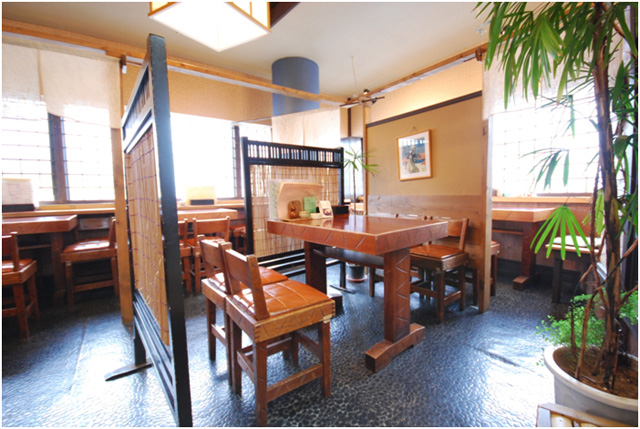 箱根乃庵 店内